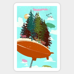 FOREST BLIMP Sticker